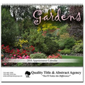 Spiral Bound Wall Calendar (Gardens)